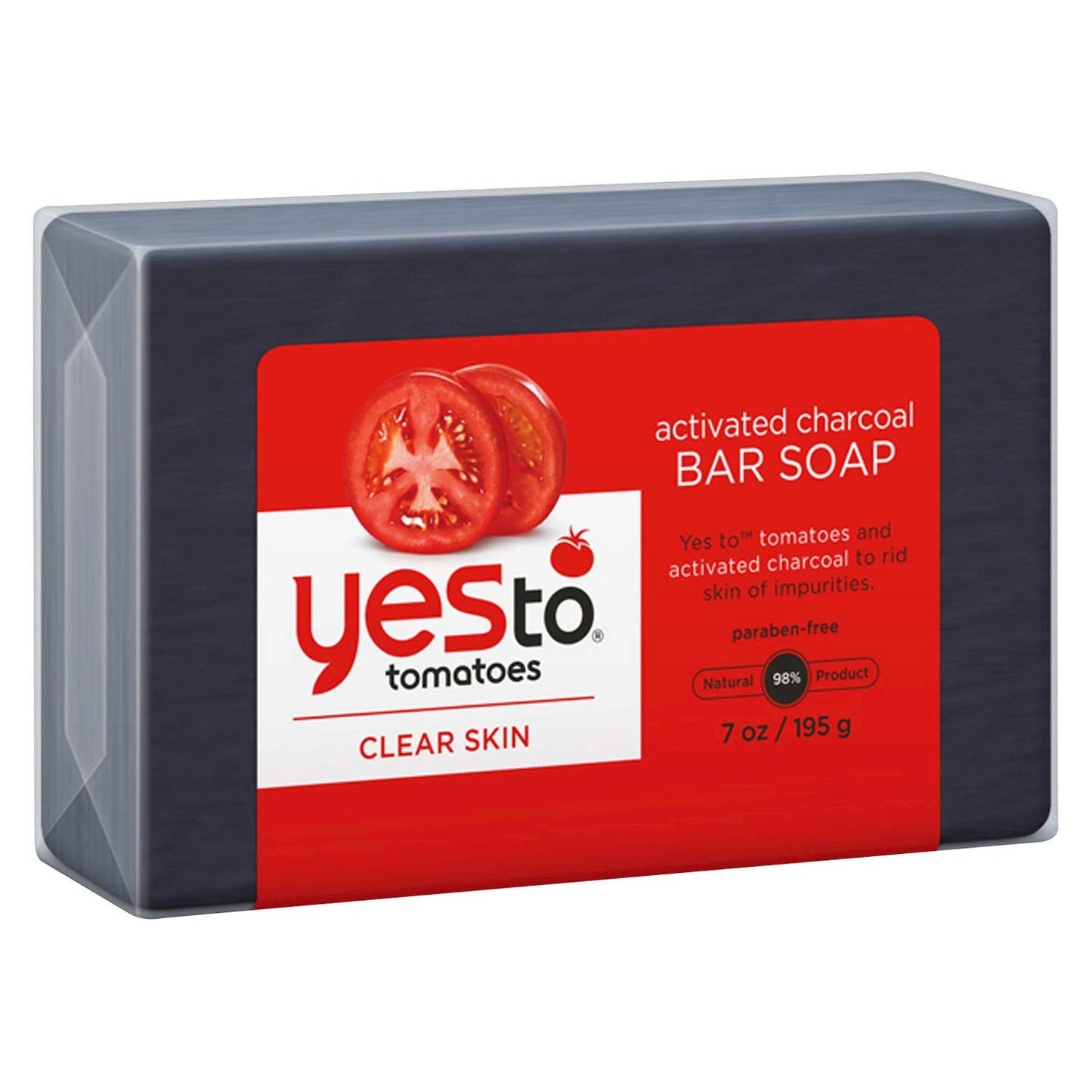 tomatoes clear skin detoxifying charcoal bar soap