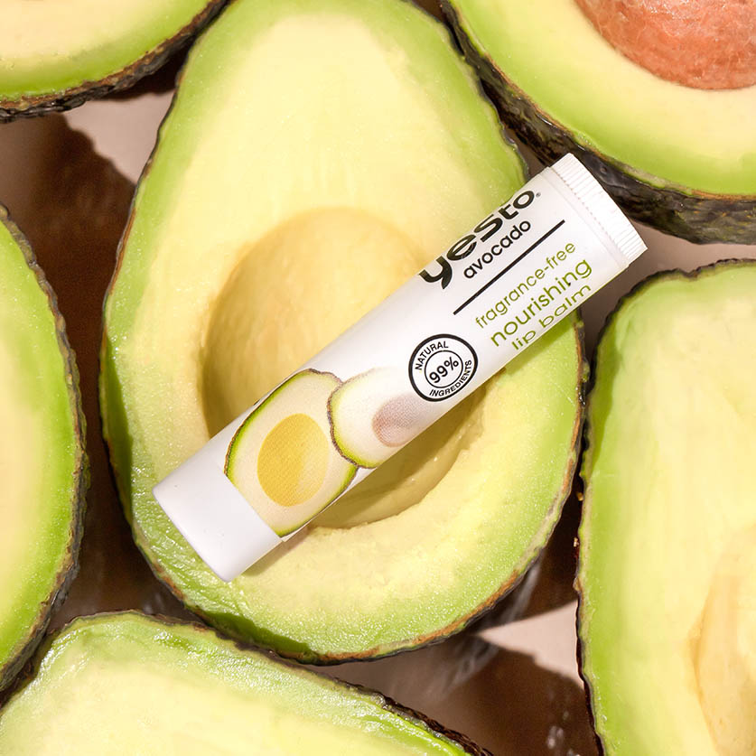 nourishing Lip Balm on Avocados