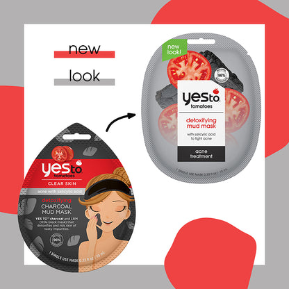 Tomatoes Charcoal Detoxifying Mud Mask OTC