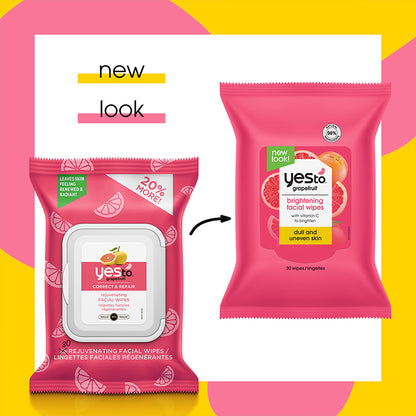Grapefruit Brightening Facial Wipes