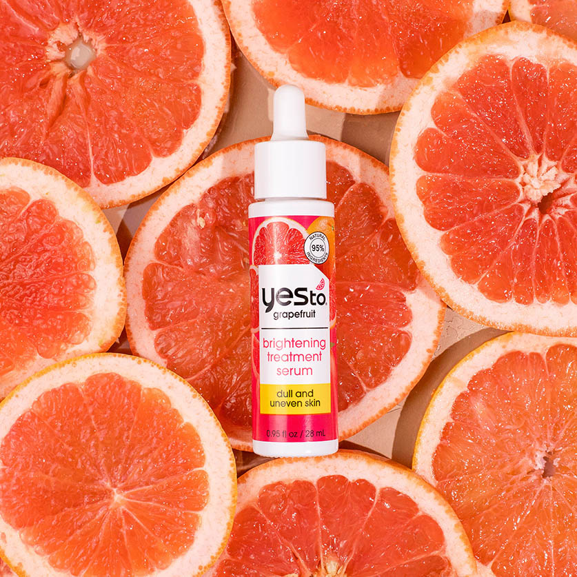 Brightening Serum on Grapefruit