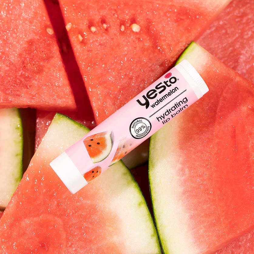 Watermelon Lip Balm on Watermelons