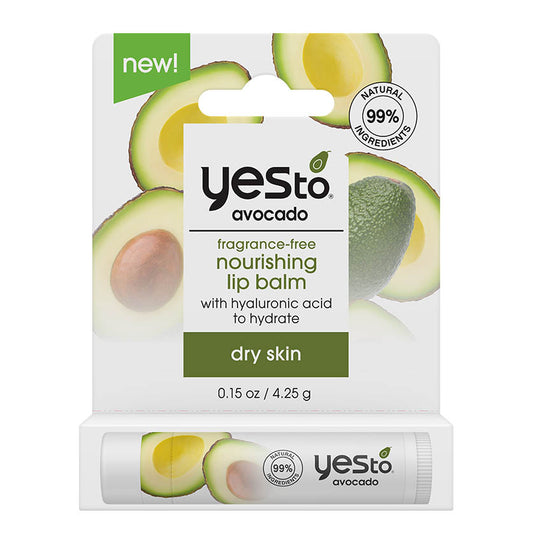 Yes To Avocado Nourishing Lip Balm in carton